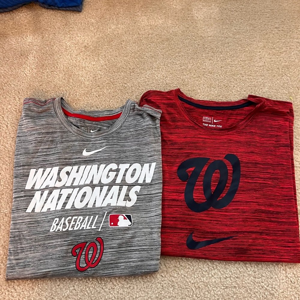 Washington Nationals Nike 3xl lot MLB